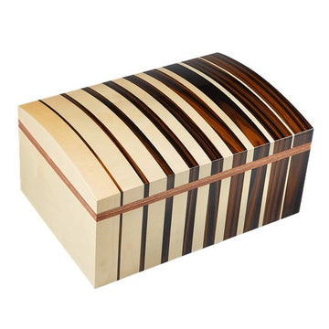 Gurkha Art Deco Humidor - Dome 75 Cigar Capacity - Crown Humidors