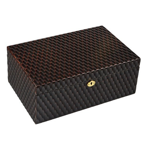 Gurkha Lugano Series - Heritage Desktop Humidor - 100 Cigar ct - Crown Humidors