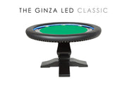 The Ginza LED Poker Table - Crown Humidors