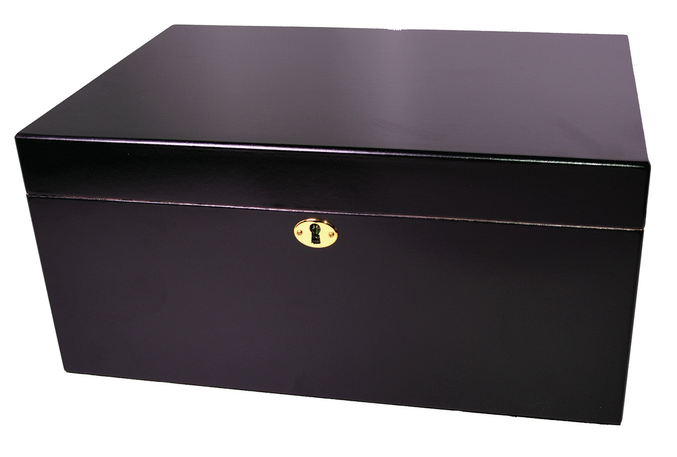 Quality Importers Milano II 100 Cigar Black - Crown Humidors