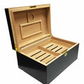 Quality Importers Milano II 100 Cigar Black - Crown Humidors