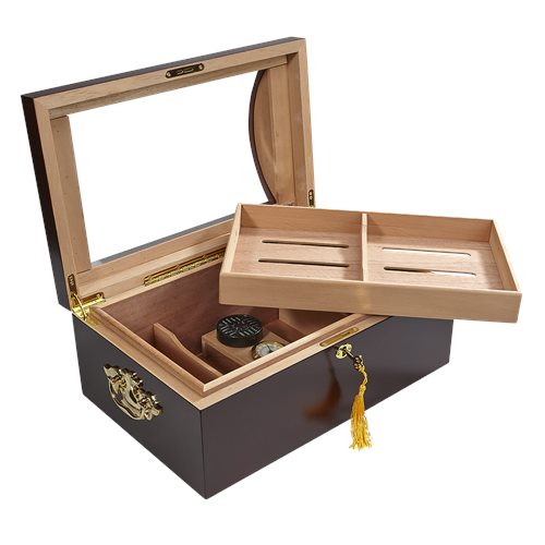 Ill Duomo Display Dome Humidor - 150 Cigar ct - Crown Humidors