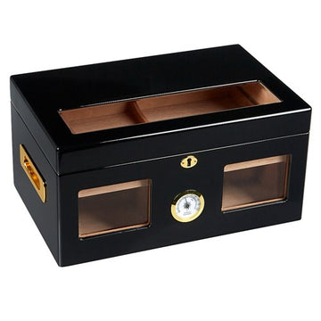 Quality Importers Venetian Humidor - 125 Cigar ct - Crown Humidors