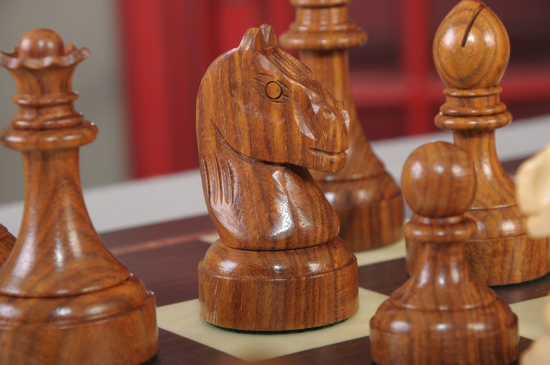 The Mechanics Institute Chess Set, Box, & Board Combination - Crown Humidors