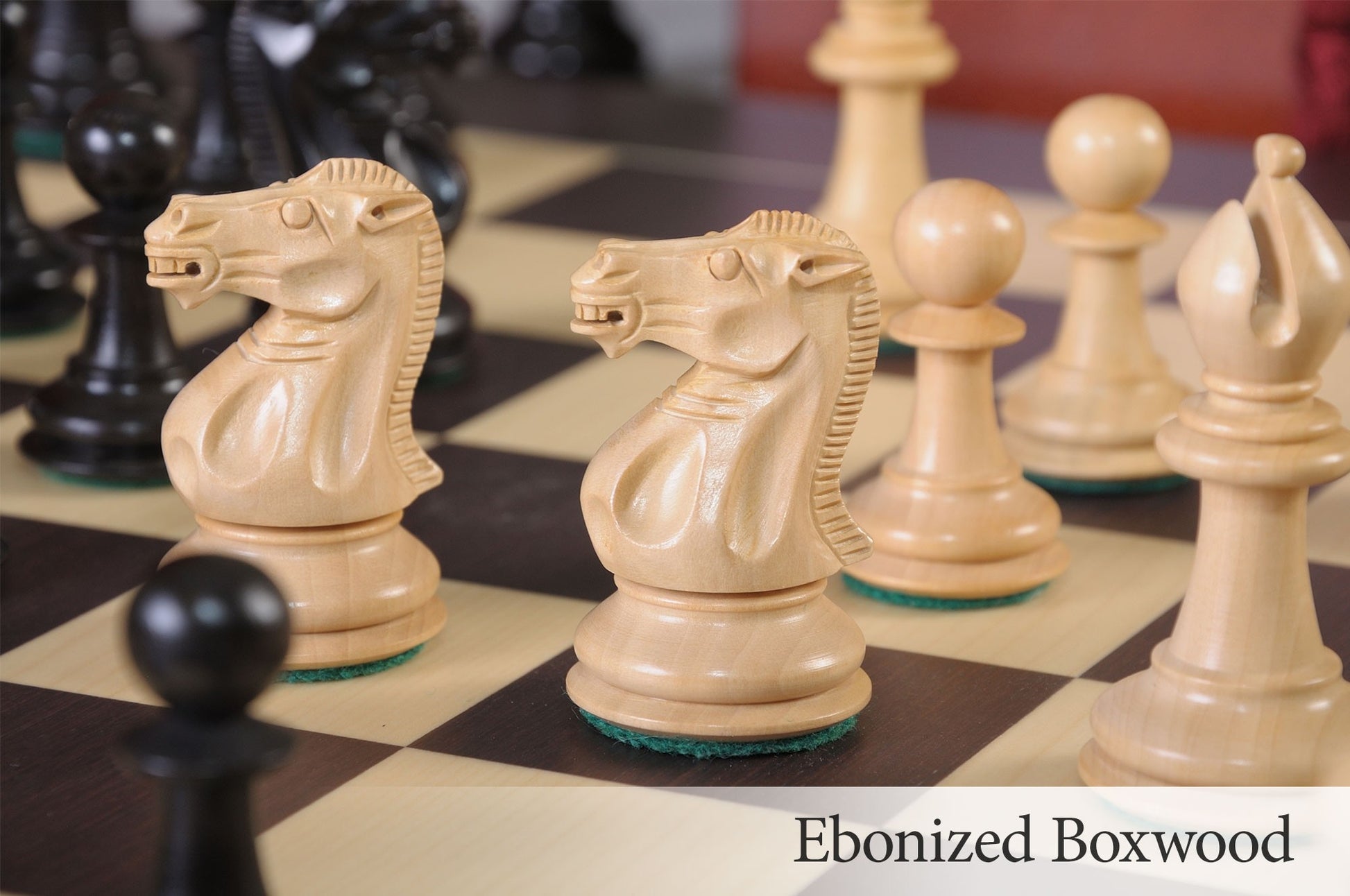 The Congress Series Luxury Chess Set, Box, & Board Combination - Crown Humidors