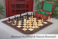 The Congress Series Luxury Chess Set, Box, & Board Combination - Crown Humidors