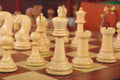 The Leningrad Series Chess Set, Box, & Board Combination - Crown Humidors