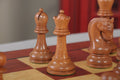 The Leningrad Series Chess Set, Box, & Board Combination - Crown Humidors