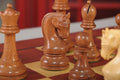 The Leningrad Series Chess Set, Box, & Board Combination - Crown Humidors