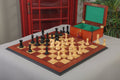 The Leningrad Series Chess Set, Box, & Board Combination - Crown Humidors