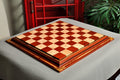 Signature Contemporary Chess Board - BLOODWOOD / BIRD'S EYE MAPLE - 2.5