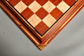 Signature Contemporary Chess Board - BLOODWOOD / BIRD'S EYE MAPLE - 2.5