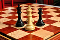 Signature Contemporary Chess Board - BLOODWOOD / BIRD'S EYE MAPLE - 2.5