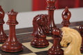 The Library Imperial Collector Series Chess Set, Box, & Board Combination - Crown Humidors