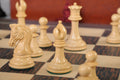 The Library Imperial Collector Series Chess Set, Box, & Board Combination - Crown Humidors