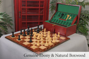 The Bolzano Series Luxury Chess Set, Box, & Board Combination - Crown Humidors
