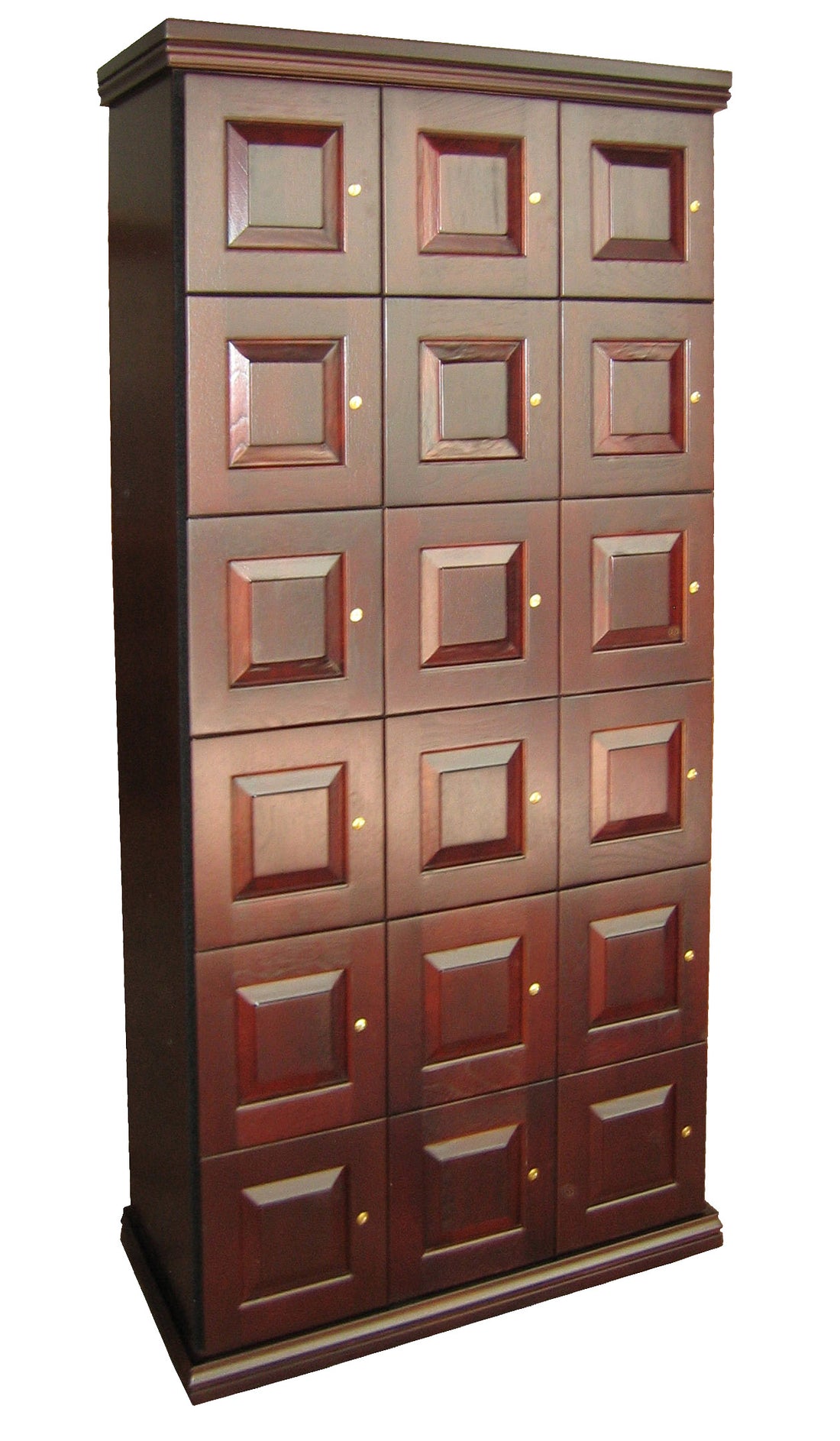 18 Unit Cigar Locker by USA Made - Crown Humidors