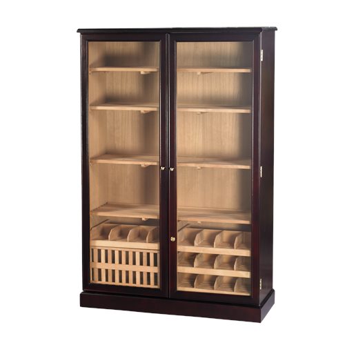 Sovereign Cabinet Humidor - 4000 Cigar ct - Crown Humidors