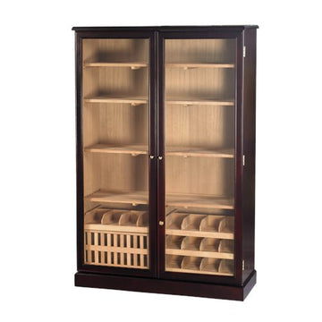 Sovereign Cabinet Humidor - 4000 Cigar ct - Crown Humidors