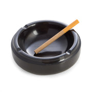 Bey-Berk Hand Crafted Black Marble Ashtray - MJ102 - Crown Humidors