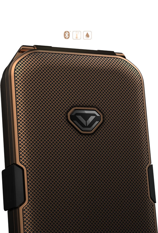 Vaultek Lifepod Electric Travel humidor - 10 Cigar ct. - Crown Humidors