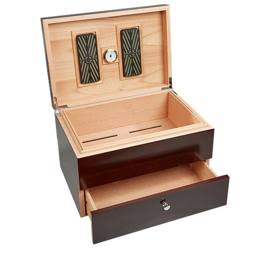 Modular Humidor - Top + Base - 200 - 400 Cigar ct - Crown Humidors