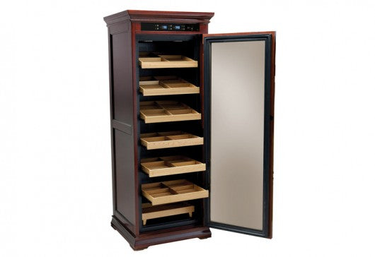 The Remington Electric Cabinet Humidor by Prestige Import Group - 2000 Cigar ct - Crown Humidors