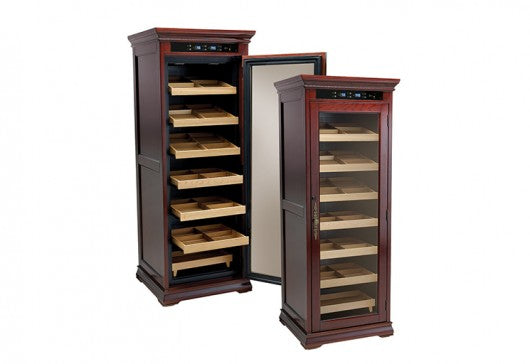 The Remington Electric Cabinet Humidor by Prestige Import Group - 2000 Cigar ct - Crown Humidors