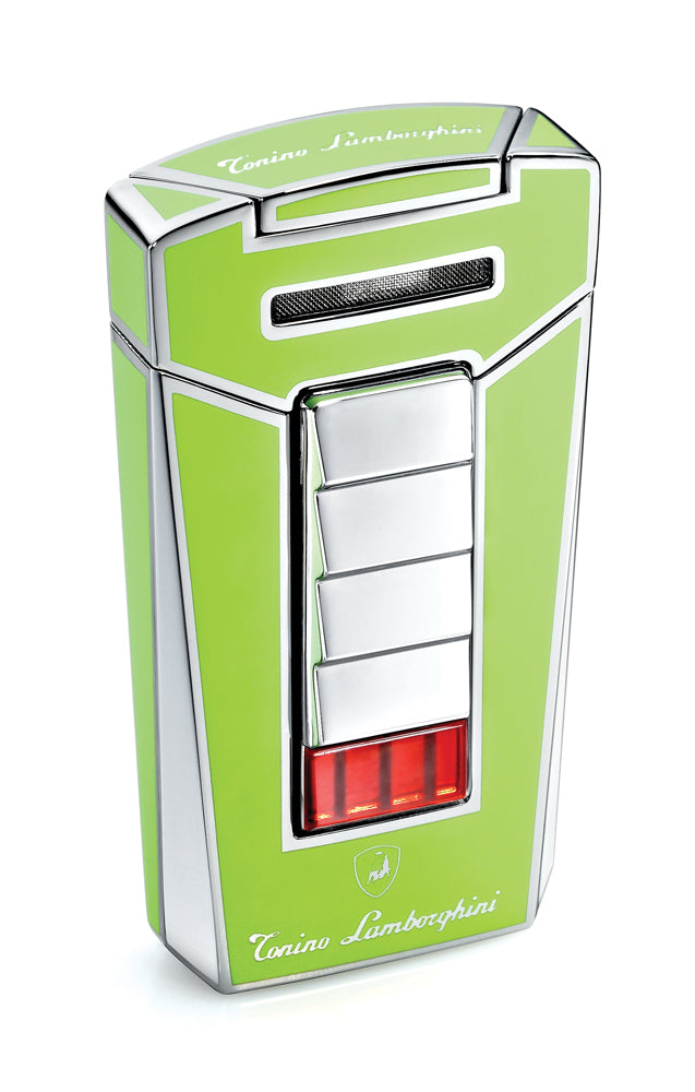 Tonino Lamborghini Aero Green Torch Flame Cigar Lighter - Crown Humidors