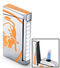 Tonino Lamborghini Il Toro Orange Torch Flame Lighter - Crown Humidors