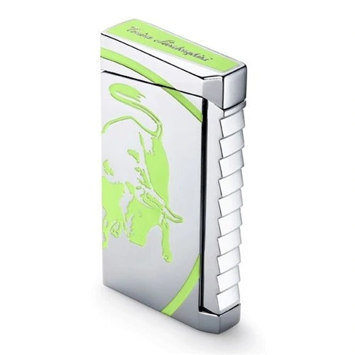 Tonino Lamborghini Il Toro Green Torch Flame Lighter - Crown Humidors