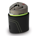 Tonino Lamborghini Mugello Green Triple Torch Table Lighter With Leather Case - Crown Humidors