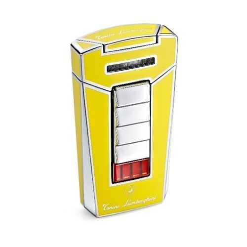 Tonino Lamborghini Aero Yellow Torch Flame Cigar Lighter - Crown Humidors