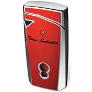 Tonino Lamborghini Magione Red Torch Flame Cigar Lighter - Crown Humidors