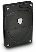 Tonino Lamborghini Lynx Matte Gray and Black Torch Flame Lighter - Crown Humidors