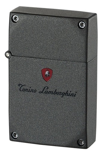 Tonino Lamborghini Duro Torch Flame Lighter - Metallic Grey - Crown Humidors