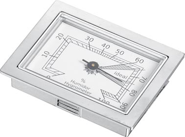 Visol Analog Cigar Humidor Hygrometer - Crown Humidors