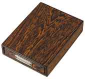 Visol Drawer Single Cigar Iron Wood Finish Ashtray - Crown Humidors