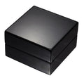 Visol Bremen Black Lacquer Folding Cigar Ashtray with Cutter and Punch - Crown Humidors