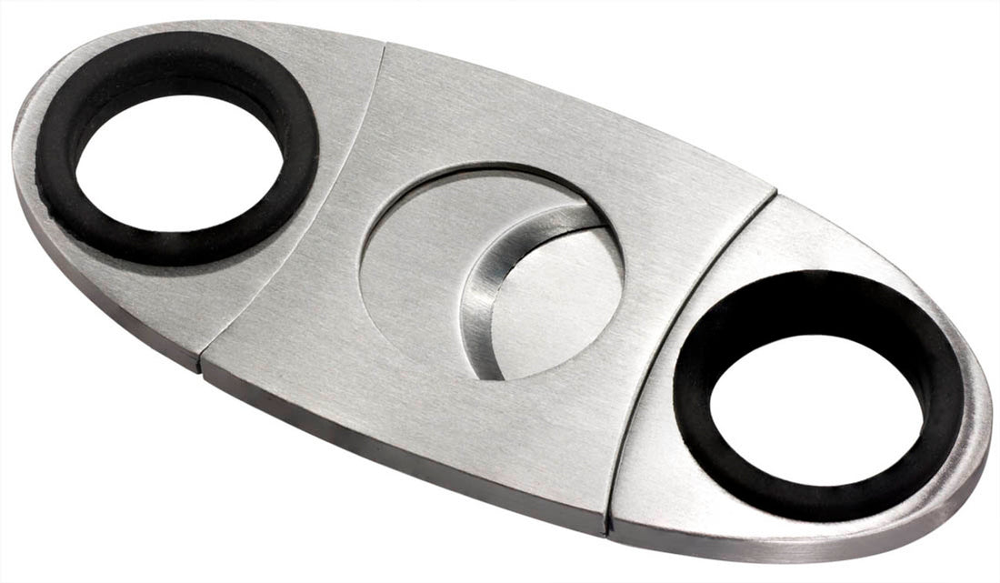 Visol Pizarro Satin Finish Guillotine Cigar Cutter - Vcut1
