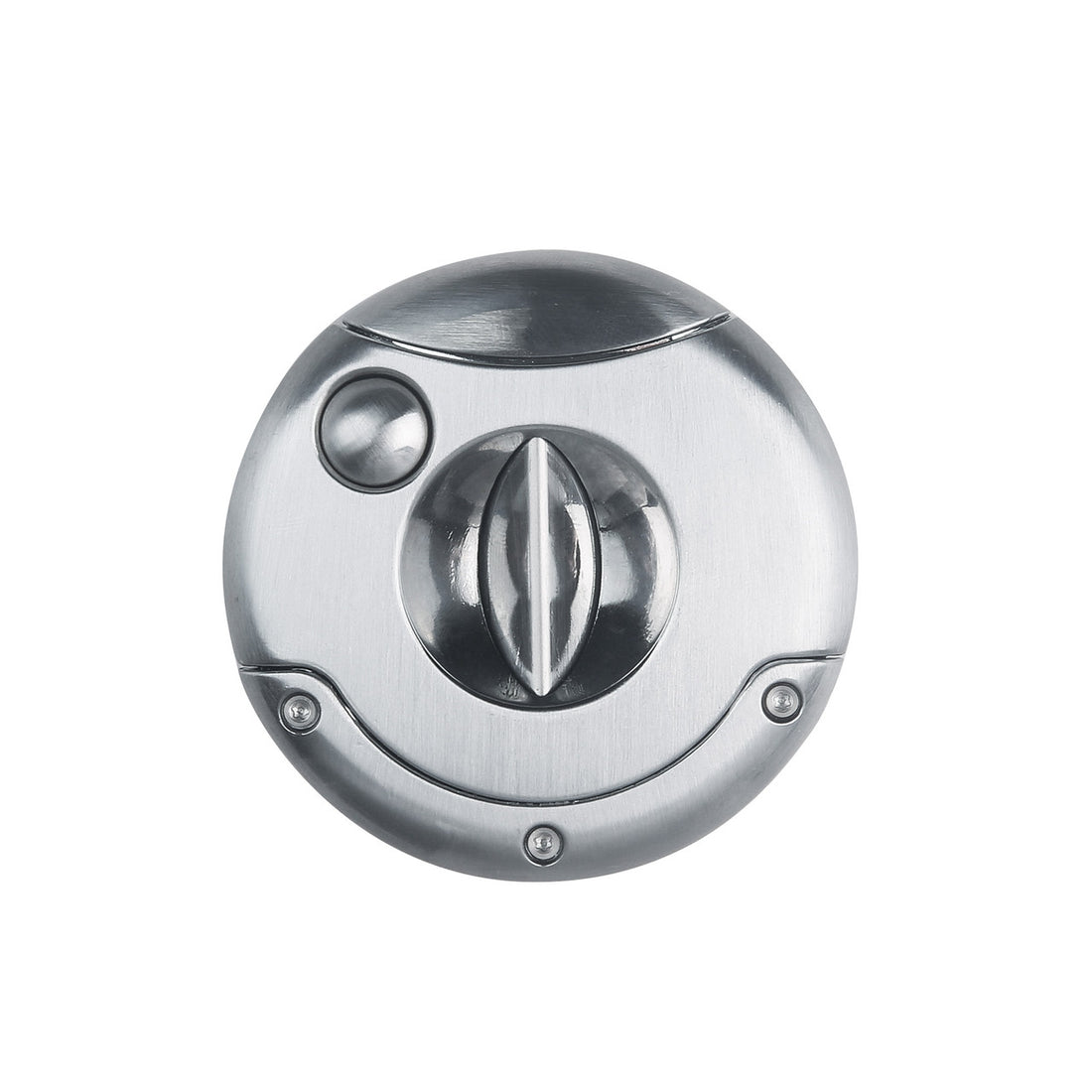Visol V Sphere Silver Cigar Cutter - Vcut20203