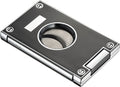 Visol Sharp Black Lacquer Cigar Cutter - Crown Humidors