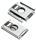 Visol Sharp Lines Chrome Cigar Cutter - Crown Humidors