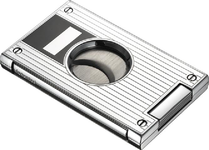 Visol Sharp Lines Chrome Cigar Cutter - Crown Humidors