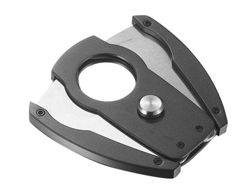 Visol Corbett Double Guillotine Cigar Cutter- Gunmetal - Vcut724Gm