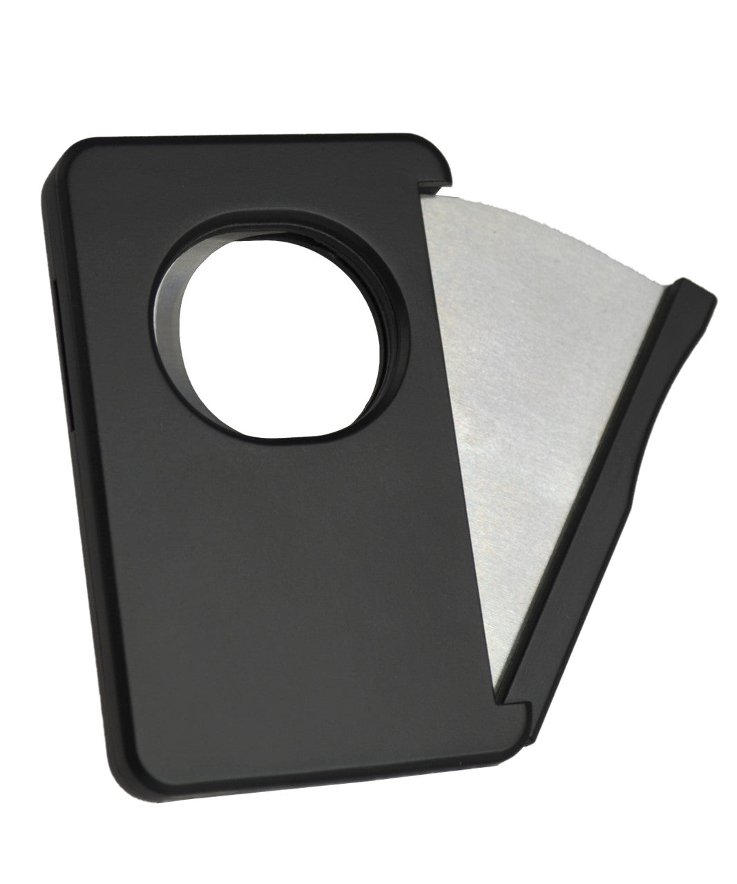 Visol Sidecut Double Guillotine Cigar Cutter - Black - Vcut725Bk