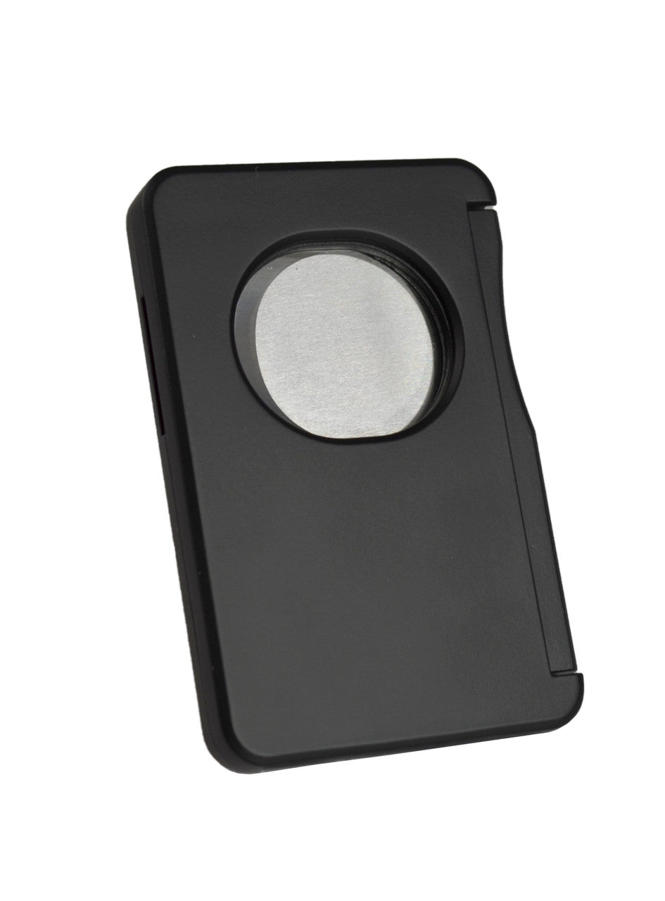 Visol Sidecut Double Guillotine Cigar Cutter - Black - Vcut725Bk