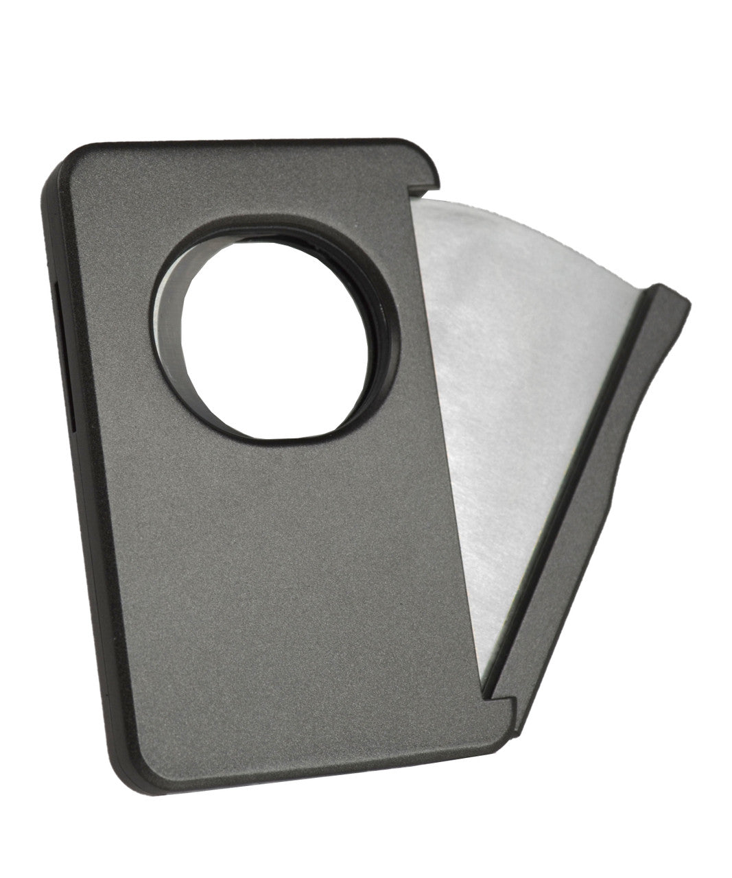 Visol Sidecut Double Guillotine Cigar Cutter - Gunmetal - Vcut725Gm