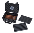 Visol Rider Hard Plastic Travel Cigar Humidor - 15 Cigars - Vhud729