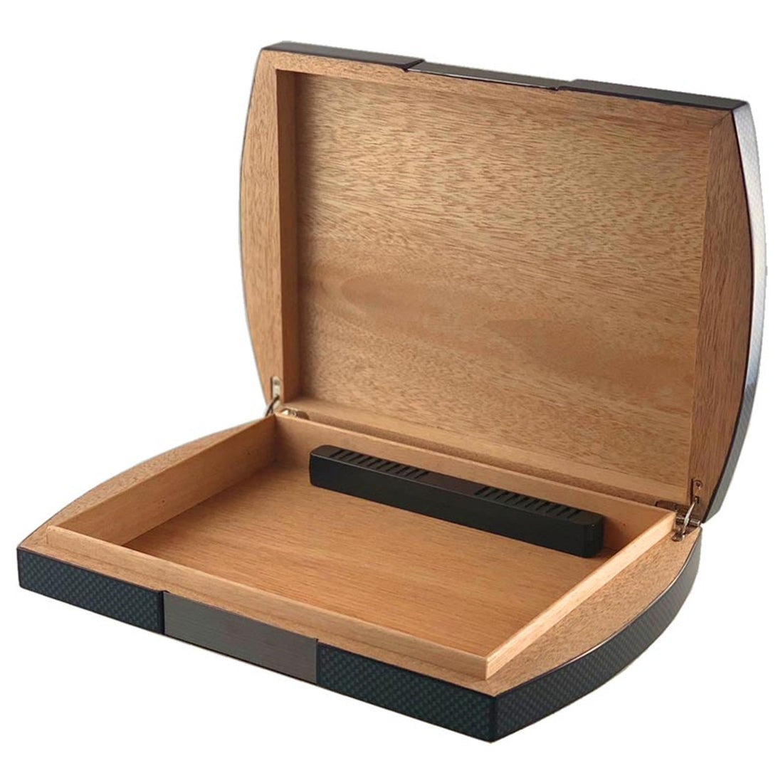 Visol Prosperio Carbon Fiber 20 Cigar Humidor - Vhud737